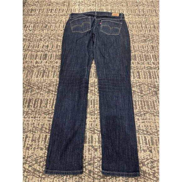 Levi’s Too Superlow 524 Bootcut Jeans - Size 9 S MINT Y2K Low-Rise Dark Wash Vtg - Picture 6 of 8